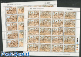 Europa, Childrens games 2 minisheets