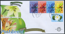 Flowers with TNT logo 5v FDC