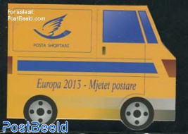 Europa, postal transport booklet
