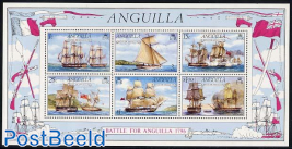 Battle of Anguilla s/s