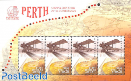Perth Stamp & Coin show s/s