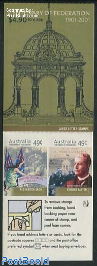 100 Years Commonwealth booklet s-a