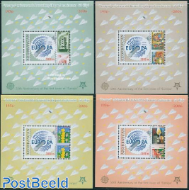 50 Years Europa stamps 4 s/s