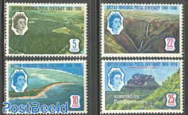 Stamp centenary 4v