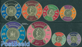 Independence 8v, foil stamps