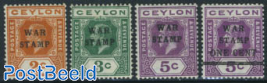 War stamps 4v