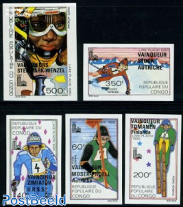 Olympics winners 5v imperforated
