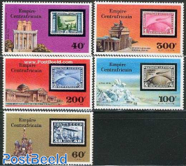 Zeppelin stamps 5v