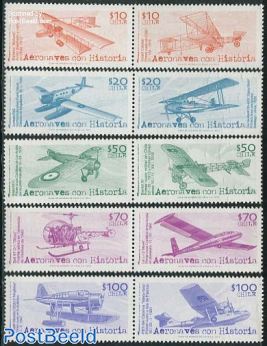 Historical planes 10v (5x[:])