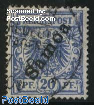 Samoa, 20pf, Stamp out of set