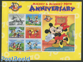 Mickey & Minnie mouse 7v m/s