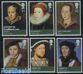 The age of the Tudors 6v