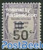 50c on 10c, postage due, Stamp out of set