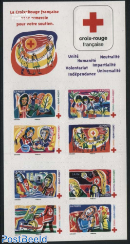Red Cross 8v s-a in booklet