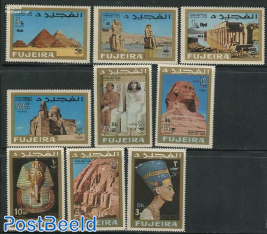 Cairo stamp expo 9v overprints