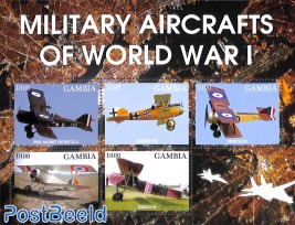 Military aircrafts of World War I 5v m/s