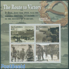 The route to victory 4v m/s, D-Day
