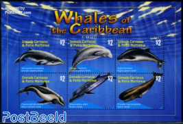 Carriacou, Whales of the Caribbean 6v m/s