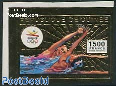 Olympic Games 1v, gold, Imperforated