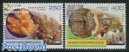Museums, 3D stamps 2v