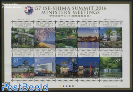 G7 Summit, Ministers Meetings 10v m/s