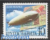 Stamp Day, Zeppelin 1v