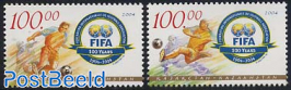FIFA centenary 2v
