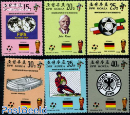 World Cup Football winners 6v (Germany)