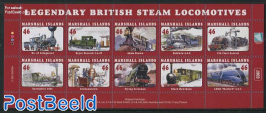 Legendary British Steam Locomotives 10v m/s