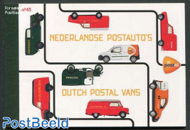 Europa, Postal transport prestige booklet