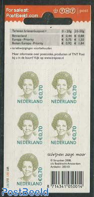 Beatrix 5x0.70 foil sheet with TNT logo