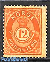 12ore, Orangebrown, Stamp out of set