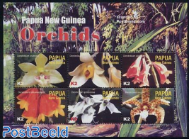 Orchids 6v m/s, Dendrobium Cruttwellii