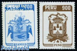 Coat of arms 2v (Huanuco, Puno)
