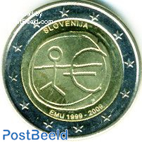 2 Euro, Slovenia, 10 Years Euro
