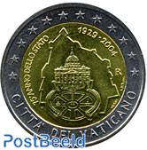 2 Euro, Vatican, 75 Years Vatican City (in blister