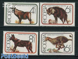 African mammals 4v