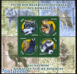 Fauna from Nature reserves 4v m/s