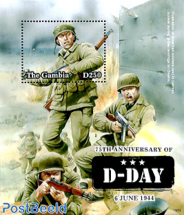 75 years D-Day s/s
