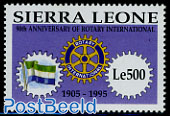 90 years Rotary 1v