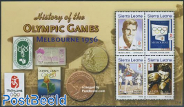Olympic history, Melbourne 4v m/s