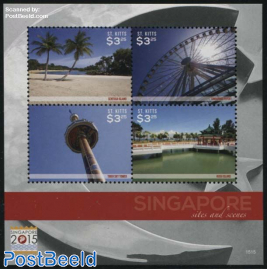 Sites and Scenes of Singapore 4v m/s