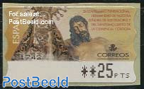 Lady of Cordoba, Automat stamp (face value may vary)