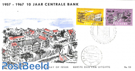 Central bank 2v, FDC without address