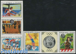 Olympic Games 5v, Imperforated