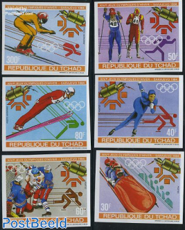 Olympic Winter Games 6v imperforated