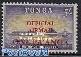 On Service, airmail 1v