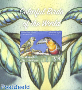 Colorful birds of the world s/s