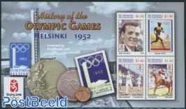 Olympic Games Helsinki 1952 4v m/s
