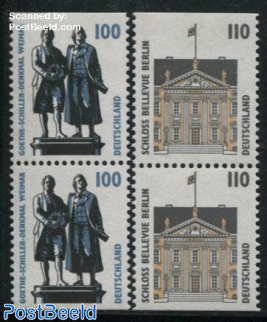 Definitives 2 booklet pairs